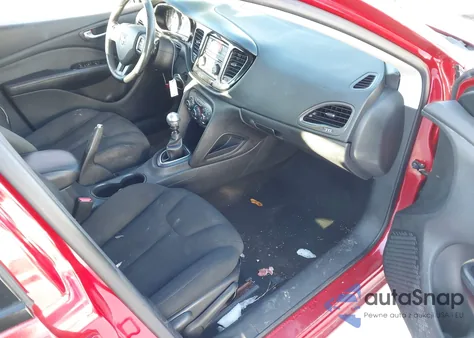 2013 Dodge Dart Aero z USA, uszkodzony, nr VIN 1C3CDFAH0DD204826